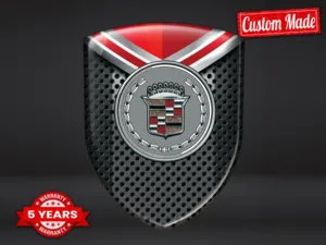 Cadillac Adesivi Parabrezza su Misura Tuning Premium Universali
